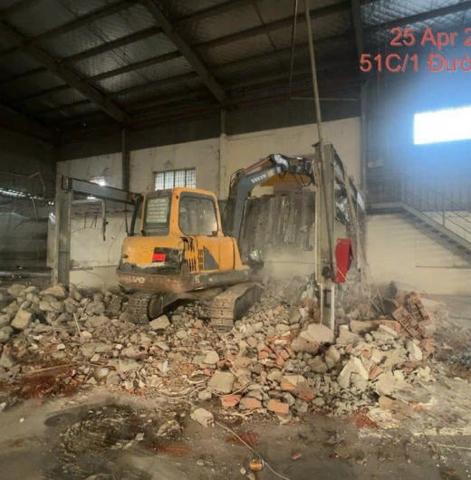 Thuê máy xúc phá dỡ-GPB GROUP – Thuê máy xúc phá dỡ tại Đồng Nai – Quy trình rõ ràng | Trao đổi minh bạch